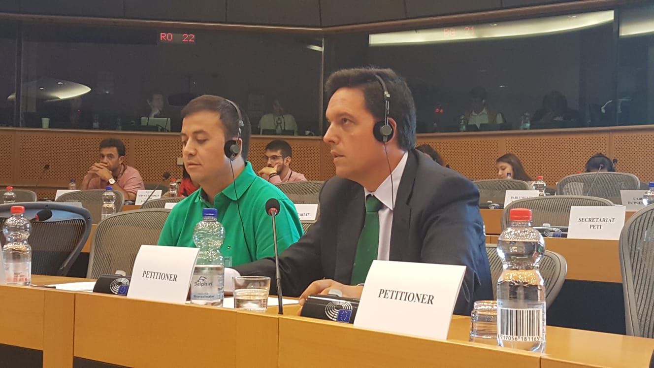 Unión de Uniones y la Plataforma defienden a los agricultores ecológicos ante la Comisión de Peticiones del Parlamento Europeo